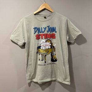 Billy Joel & Sting Vegas Tour Concert T-Shirt